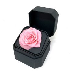 Square Rose Box-Pink