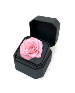 Square Rose Box-Pink